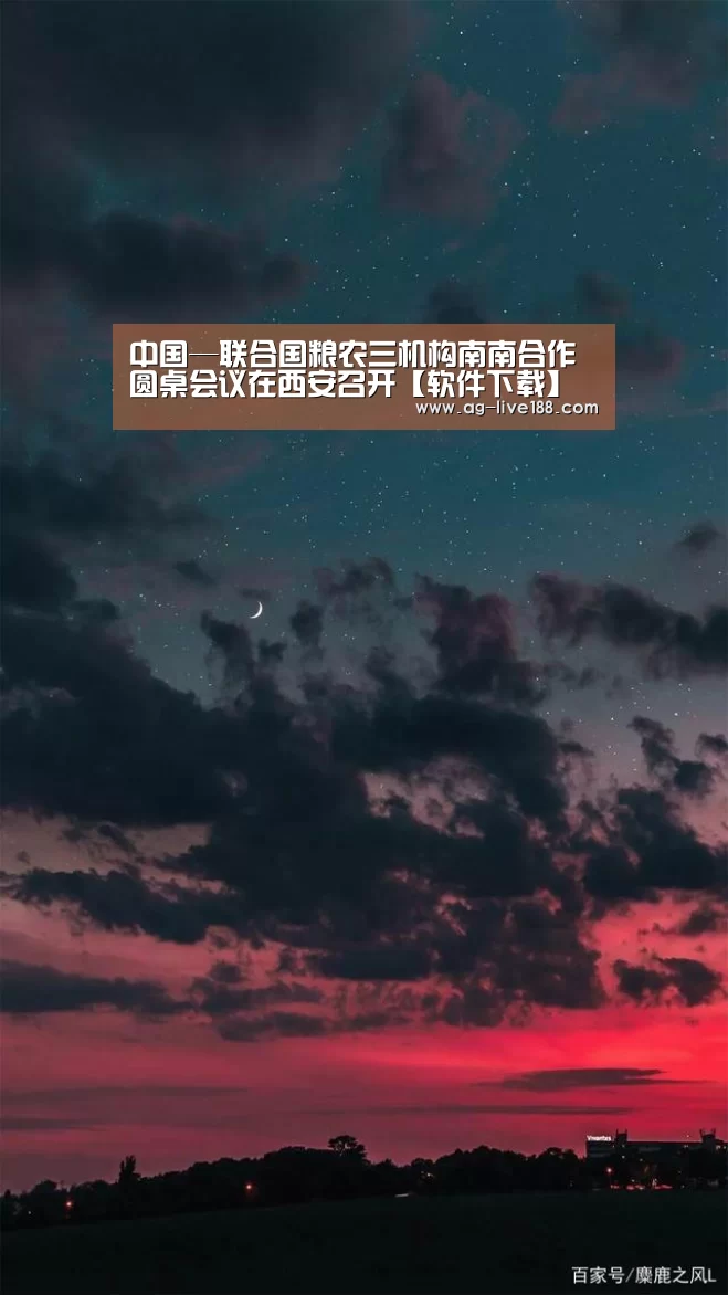 中国—联合国粮农三机构南南合作圆桌会议在西安召开【软件下载】(图1) 注册教程
